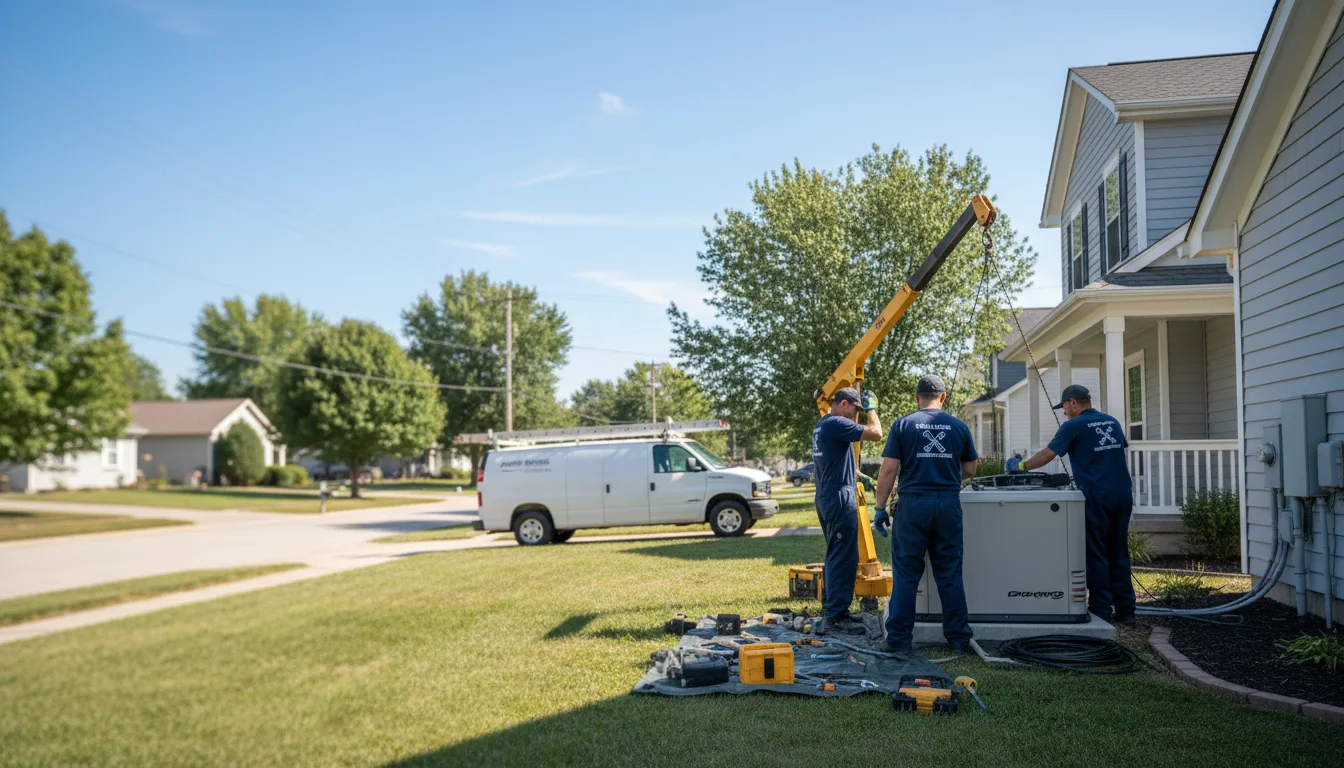 Generator Installation in Sandwich, IL near me